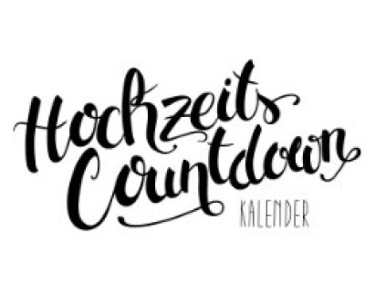 Hochzeits Countdown Kalender - Hochzeits Countdown Kalender